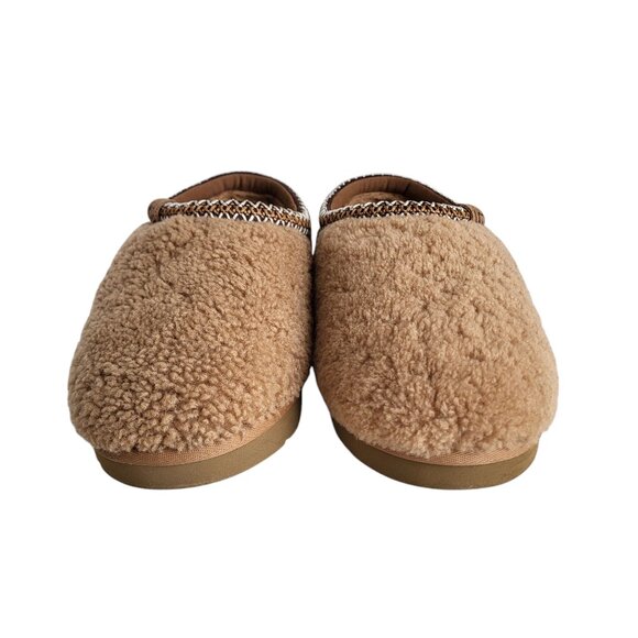 UGG Tasman Maxi Curly Slippers in Chestnut Men's Size 9 US 42 EU - Picture 6 of 12
